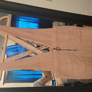 Pink Courdory skirt-alls